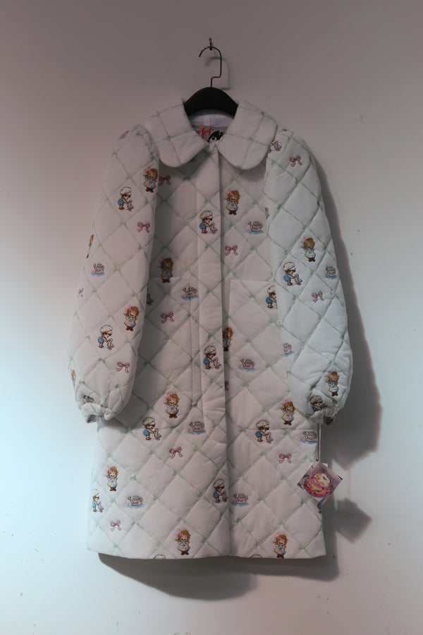 Jennyfax Quilted Long Jacket JFAW21C031